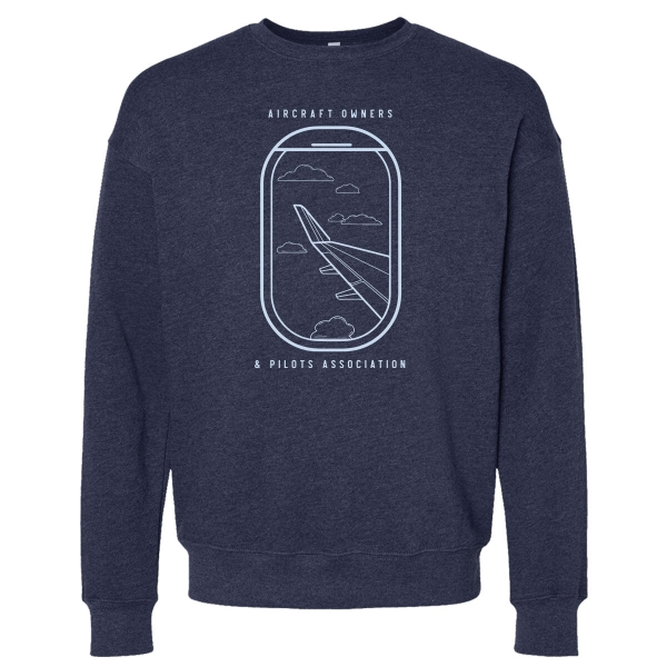 AOPA Wing View Crew Sweatshirt