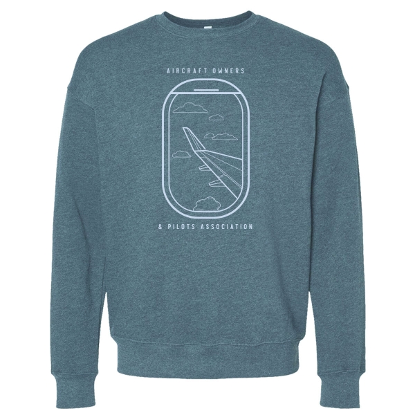 AOPA Wing View Crew Sweatshirt - Image 4