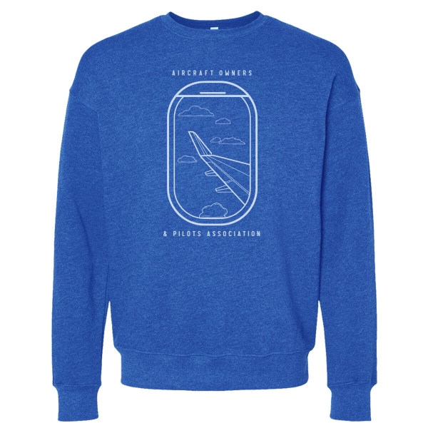 AOPA Wing View Crew Sweatshirt - Image 3