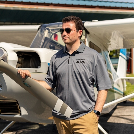 AOPA Men's PIC Polo