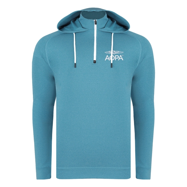 AOPA Swannies Vandyke Hoodie - Maui Heather