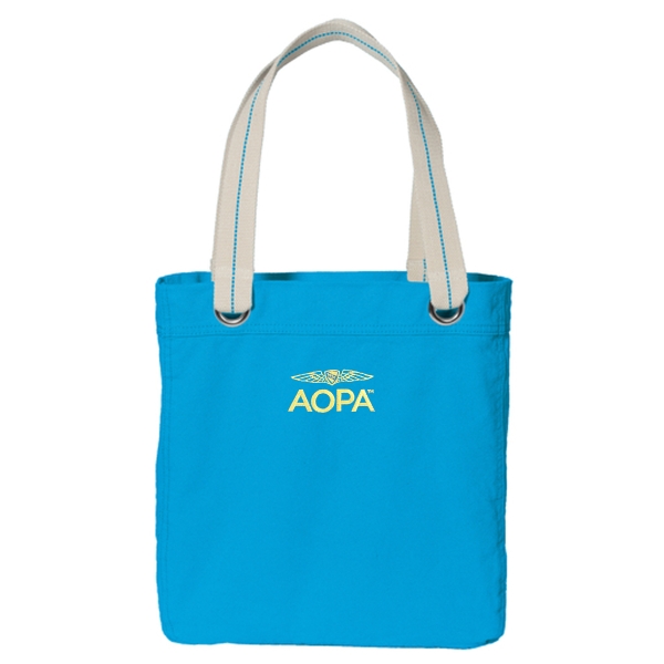 AOPA Tote - Turquoise