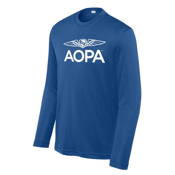 AOPA Youth Performance Long Sleeve T-shirt