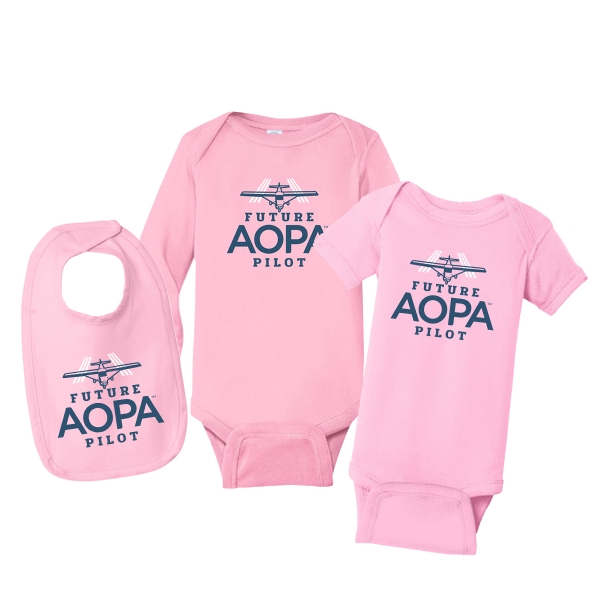AOPA Baby Bundle - Pink wings logo