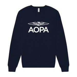 AOPA Crewneck Sweatshirt - Navy