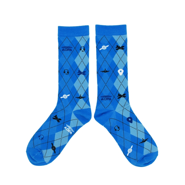 AOPA socks - Argyle