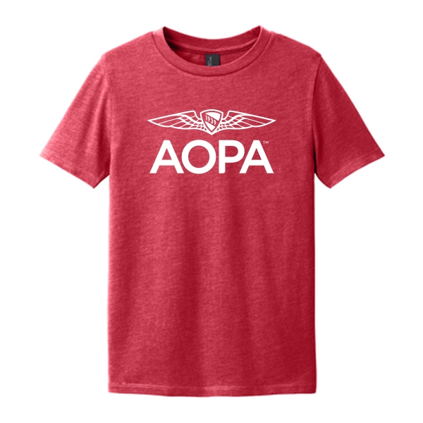 Youth Classic Tshirt - Red - Seal logo
