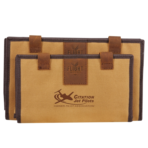 Citation Jet Pilots Logbook Case - Combo