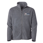 Citation Jet Pilots Base Fleece Jacket - Heather Gray