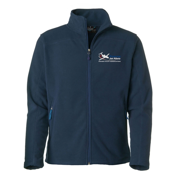 Citation Jet Pilots Base Fleece Jacket - Teal Blue