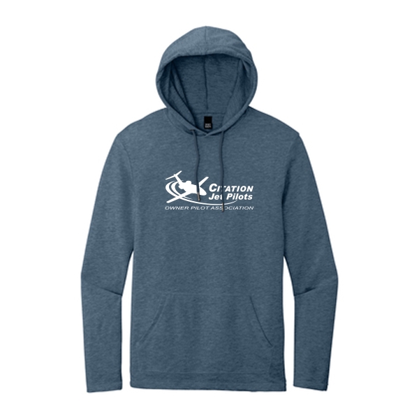 Men's Citation Jet Pilots FBO Hoodie - Washed Indigo