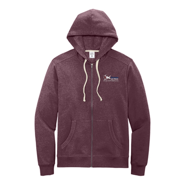 Citation Jet Pilots Men's Layover Hoodie - Maroon Heather