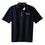 Citation Jet Pilots Men's PIC polo - Navy/White