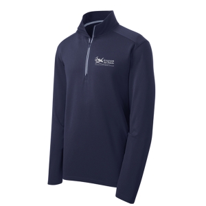 Citation Jet Pilots Men's Approach Quarter Zip - True Navy