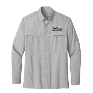 Citation Jet Pilots Long Sleeve Guide Shirt - Gusty Gray