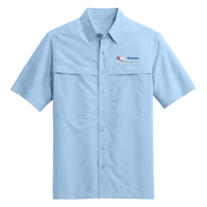 Citation Jet Pilots Short Sleeve Guide Shirt - Light Blue