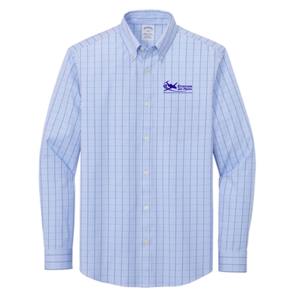 CItation Jet Pilots First Class Button Down - Newport Blue