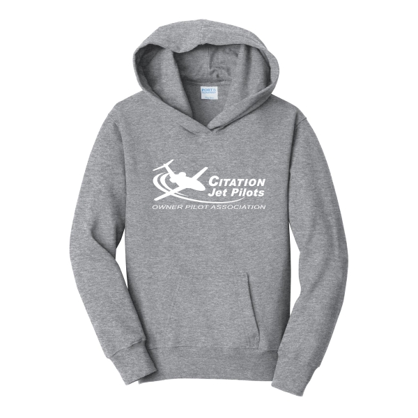 Youth Citation Jet PIlots Hoodie - Athletic Heather