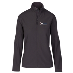 Citation Jet Pilots Women's Pilot Soft Shell Jacket - Charcoal