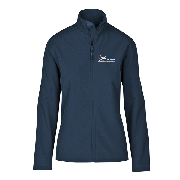 Citation Jet Pilots Women's Pilot Soft Shell Jacket - Navy