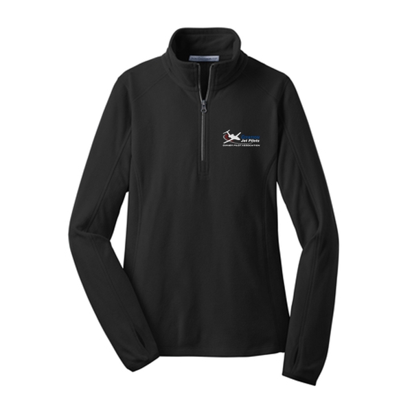 Citation Jet Pilots Summit 1/4 Zip Fleece - Black