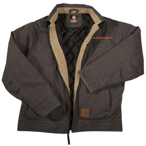 AoA Gray Bush Pilot Jacket