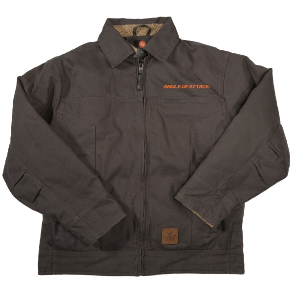 AoA Gray Bush Pilot Jacket
