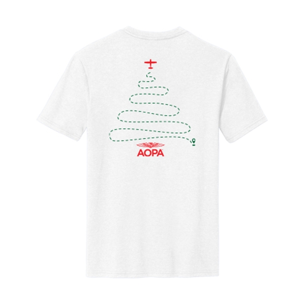 AOPA '24 Holiday Tshirt - White
