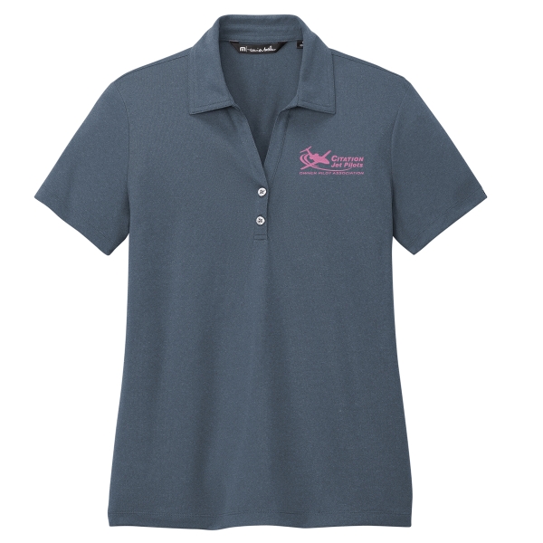CJP Travis Mathew Women's Coto Performance Polo - Vintage Indigo