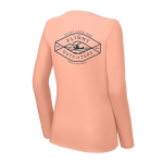 Women's Peak Adventure SPF Long Sleeve Shirt - Soft Coral