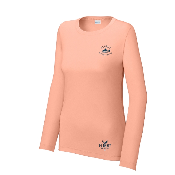 Women's Peak Adventure SPF Long Sleeve Shirt - Soft Coral