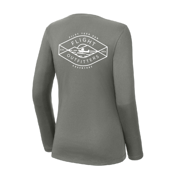 Women's Peak Adventure SPF Long Sleeve Shirt - Smoke Grey