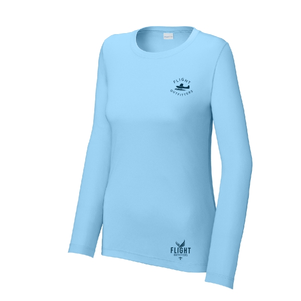 Women's Peak Adventure SPF Long Sleeve Shirt - Light Blue