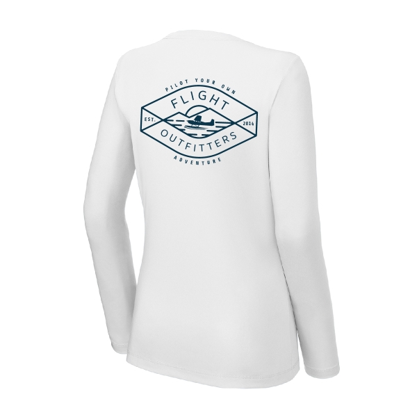 Women's Peak Adventure SPF Long Sleeve Shirt - White