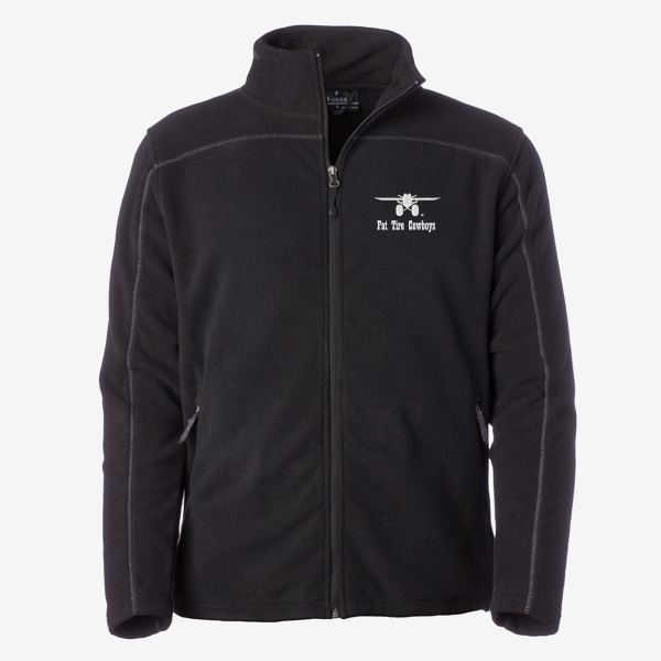 FTC Men's Base Fleece Jacket - Black