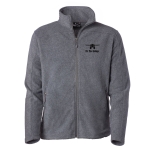 FTC Men's Base Fleece Jacket - Heather Grey