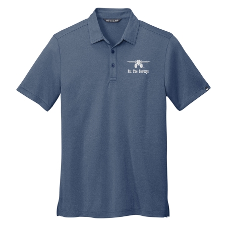 FTC Travis Mathew Coto Performance Polo - Vintage Indigo