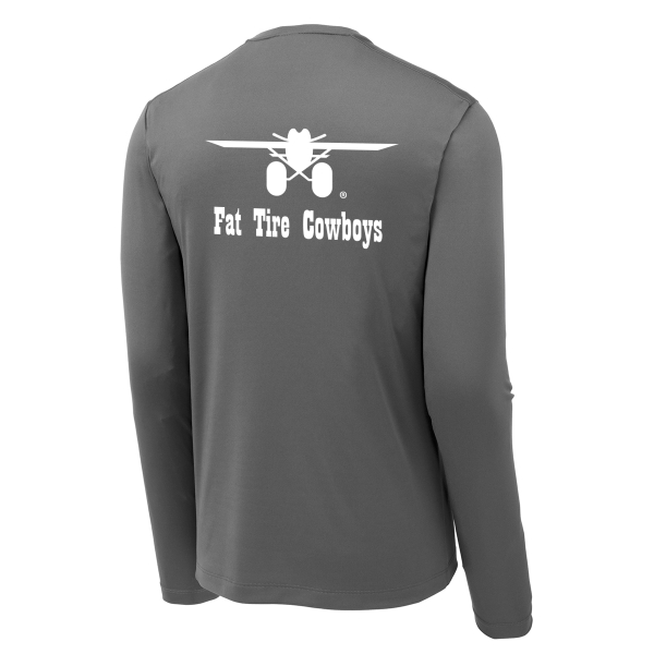 FTC Men's SPF Long Sleeve Shirt - Smoke Grey