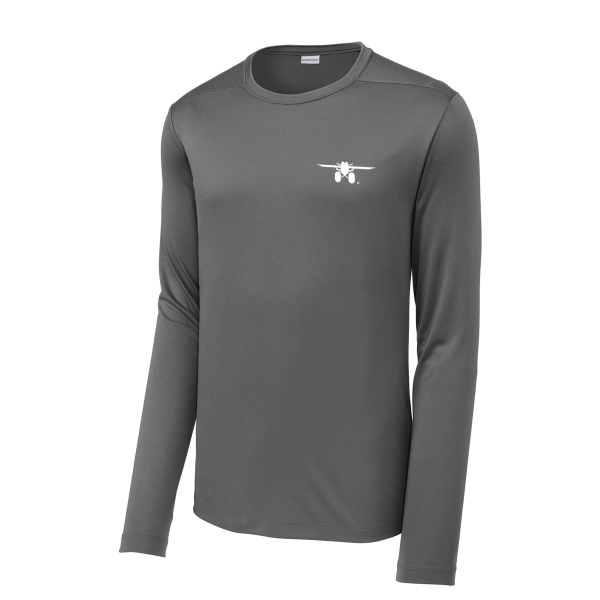 FTC Men's SPF Long Sleeve Shirt - Smoke Grey