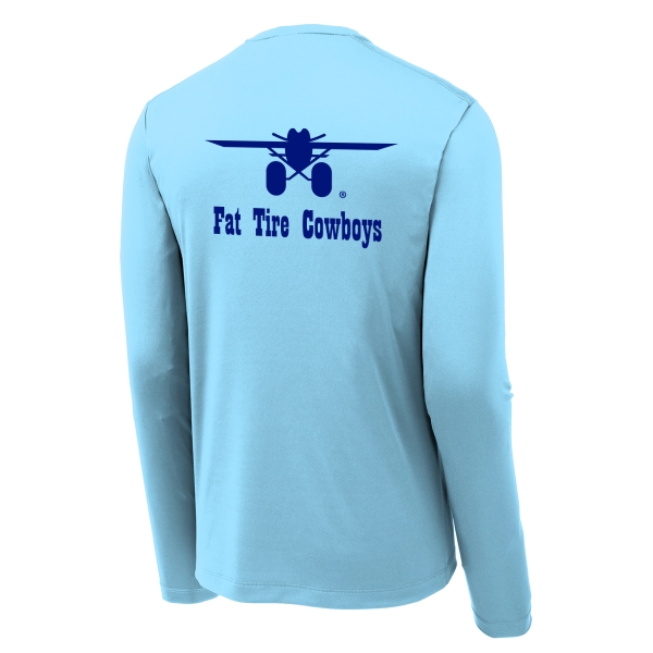 FTC Men's SPF Long Sleeve Shirt - Light Blue