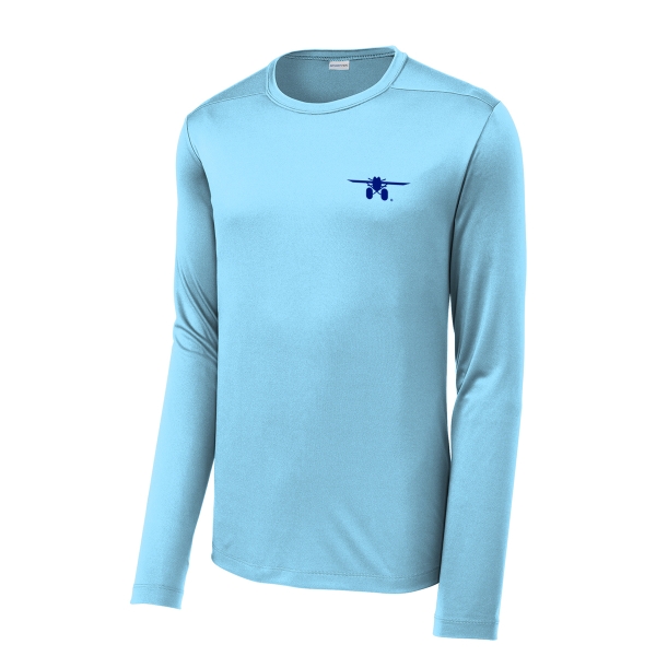 FTC Men's SPF Long Sleeve Shirt - Light Blue