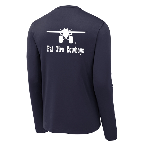 FTC Men's SPF Long Sleeve Shirt - True Navy