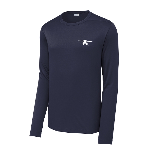 FTC Men's SPF Long Sleeve Shirt - True Navy
