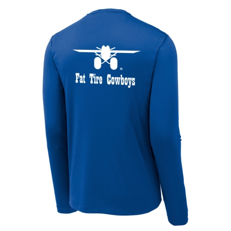 FTC Men's SPF Long Sleeve Shirt - Royal