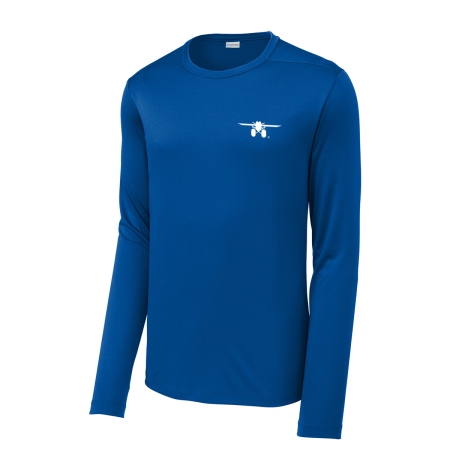 FTC Men's SPF Long Sleeve Shirt - Royal