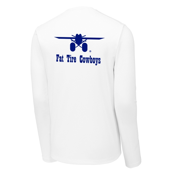 FTC Men's SPF Long Sleeve Shirt - White