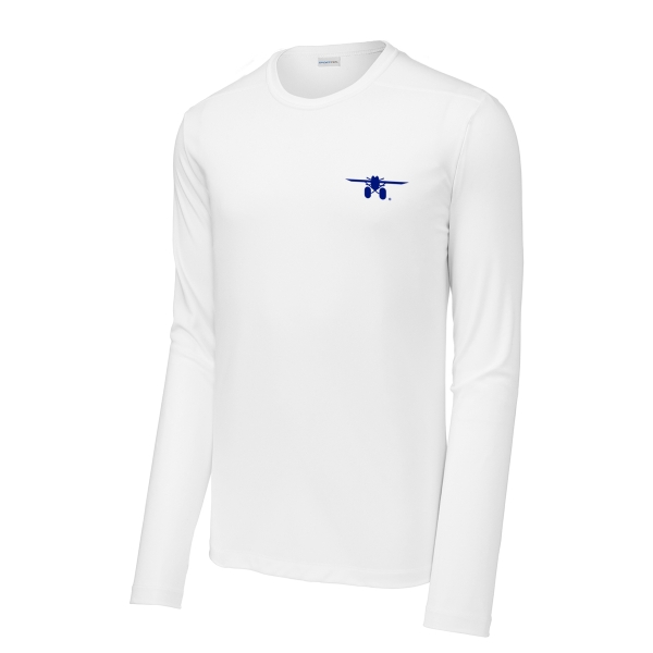 FTC Men's SPF Long Sleeve Shirt - White