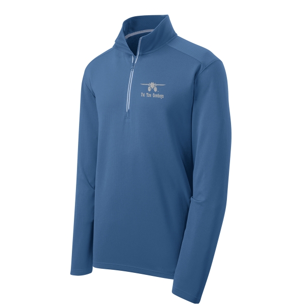 FTC Men's Approach 1/4 Zip - Dawn Blue