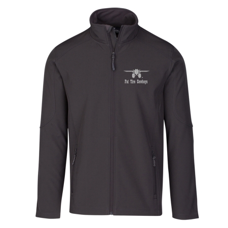 FTC Men's Pilot Soft Shell Jacket - Charcoal