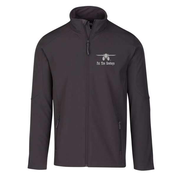 FTC Men's Pilot Soft Shell Jacket - Charcoal